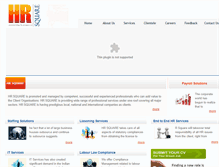 Tablet Screenshot of hrsquare.co.in